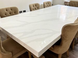 custom design quartz kitchen table